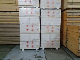 B-Keus PIR 2-zijdig mineraalglasvlies 1200x600x160mm Rd:5.93 (0,72m²)