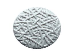 Cewood afdekkap wit RAL9003 (250 stuks)