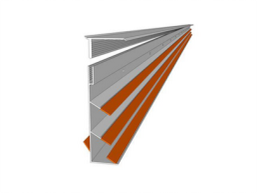 IsoBouw SlimFix Deco zolderisolatie 3.0 klikprofiel 2600mm