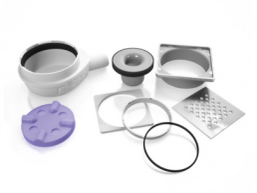 Jackoboard Aqua afvoersysteem horizontaal