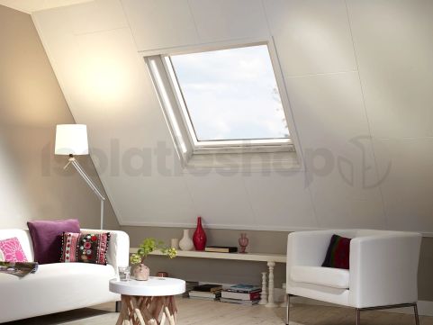 Agnes One-Step plafondplaat 14TF Wit Structuur 3040x620x12mm