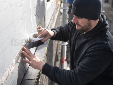 Aluminium tape 75mm x 50 meter