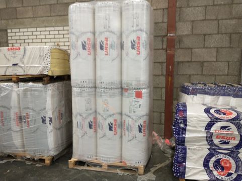 B-keus kale glaswol op rol (2x) 7000x1250x50mm Rd: 1,30 (17,50m2)