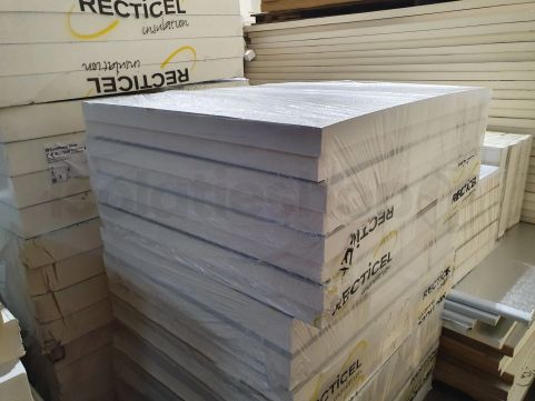 B-Keus PIR 2-zijdig Aluminium 1200x1000x130mm met sponning Rd:5,90 (1,20m²)