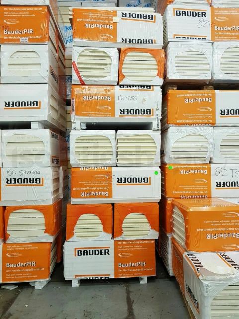 B-keus PIR 2-zijdig aluminium 1200x1000x180mm T&G Rd: 8,18 (1,2m²)