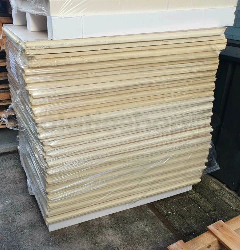 B-keus PIR 2-zijdig aluminium 1200x1000x48mm T&G Rd: 2,15 (1,20m²)