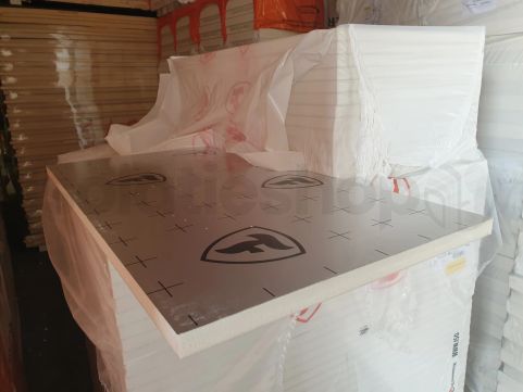 B-keus PIR 2-zijdig aluminium 1200x600x30mm Rd: 1,36 (0,72m2)