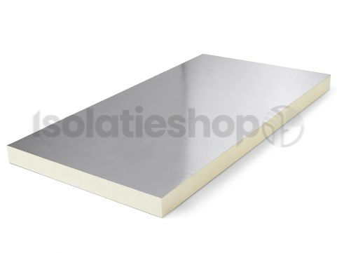 B-keus PIR 2-zijdig aluminium 1200x600x55mm Rd: 2,50 (0,72m²)