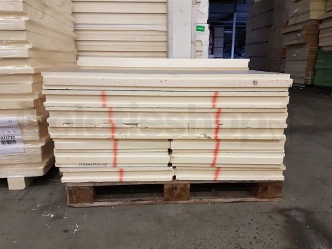 B-keus PIR 2-zijdig aluminium 1200x600x80mm T&G Rd: 3,64 (0,72m2)