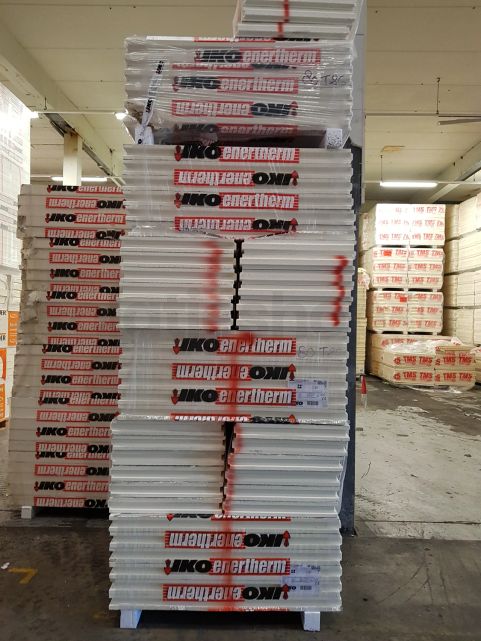 B-keus PIR 2-zijdig aluminium 1200x600x80mm T&G Rd: 3,64 (0,72m2)