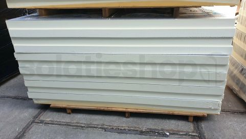 B-keus PIR 2-zijdig aluminium 2400x1020x200mm TG Rd: 9,09 (2,45m²)