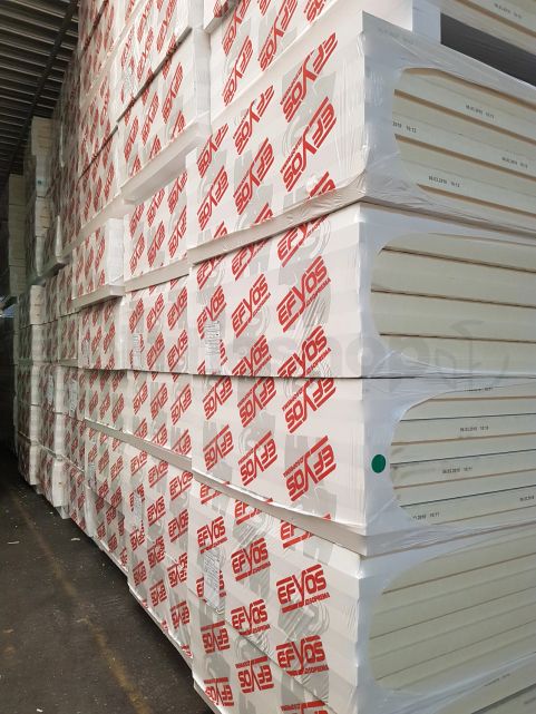 B-Keus PIR 2-zijdig Aluminium 2400x1200x120mm met sponning Rd:5,45 (2,88m²)