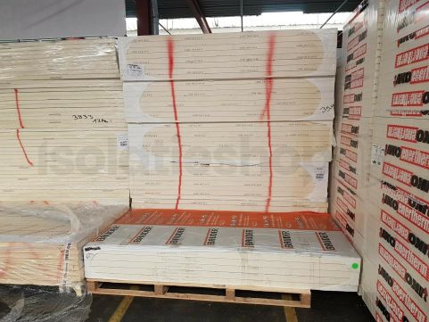 B-keus PIR 2-zijdig aluminium 2400x1200x60mm Rd: 2,73 (2,88m²)