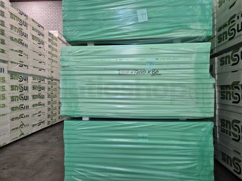 B-keus PIR 2-zijdig aluminium kraft 2500x1200x80mm Rd: 3,63 (3m²)