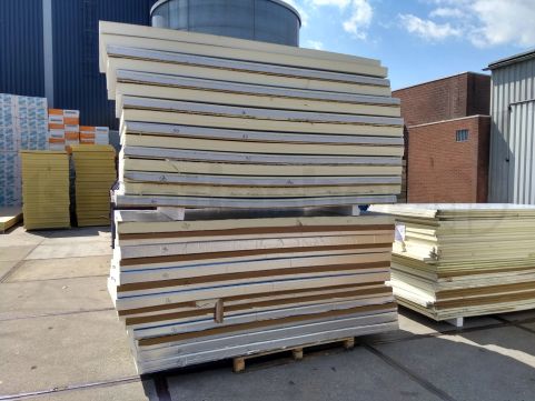 B-keus PIR 2-zijdig aluminium 2500x1200x90mm Rd: 4,09 (3,00m²)