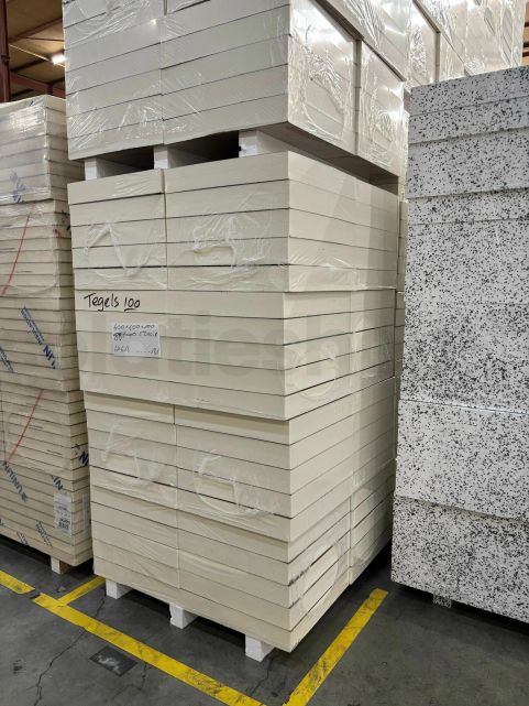 B-keus PIR 2-zijdig aluminium 600x600x100mm Rd: 4,55 (0,36m²)