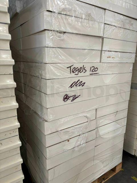 B-keus PIR 2-zijdig aluminium 600x600x120mm VK Rd:5.20 (=0,36m²)