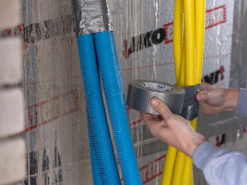 HPX Ducttape 2200 zilver 48mm x 50m