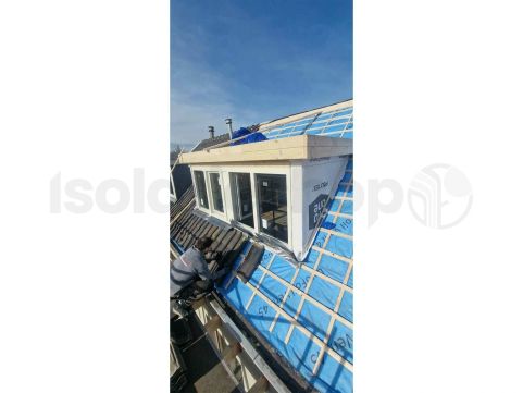 DuoFoil ALU Vent 45 Dampopen isolatiefolie 10000x1200x45mm (=12,00m²)