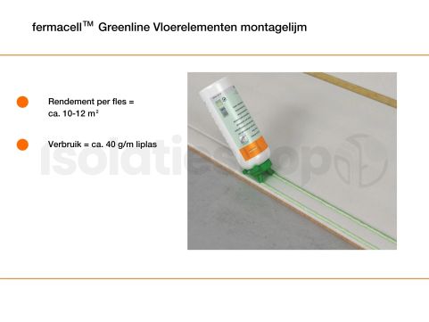 Fermacell Greenline vloerelement montagelijm 1kg