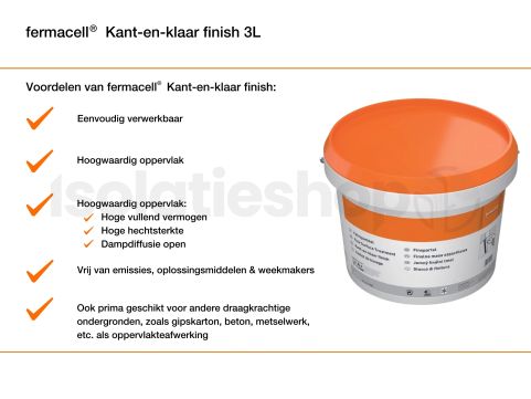 Fermacell Kant-en-klaar finish 3L