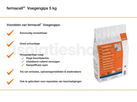 Fermacell voegengips 5kg