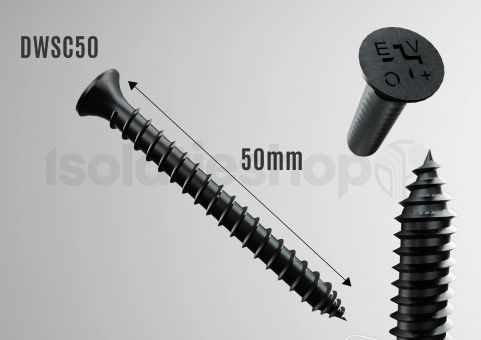 Gipsplaatschroeven PH2 3,5X50mm 1000st.