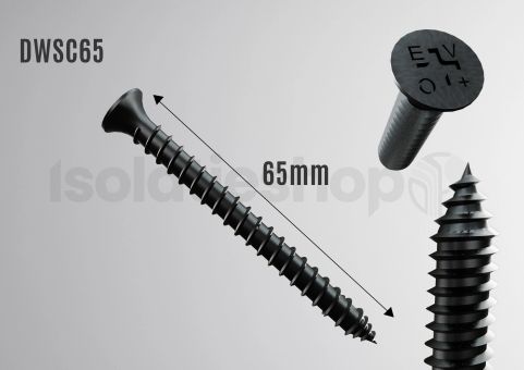 Gipsplaatschroeven PH2 4,2X65mm 200st.