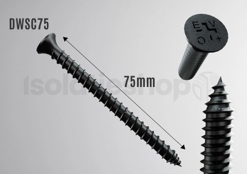 Gipsplaatschroeven PH2 4,2X75mm 500st.