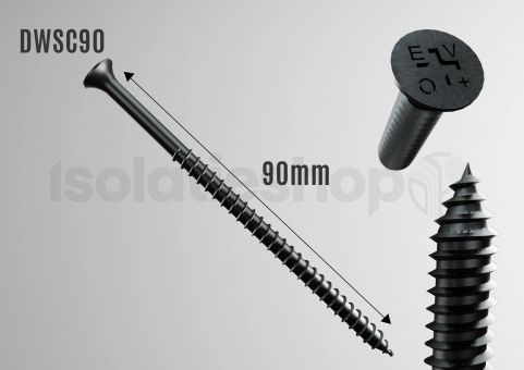 Gipsplaatschroeven PH2 4,8X90mm 500st.