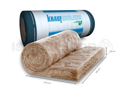 Glaswol Naturoll 032 2700x580x120mm Rd:3.75 (=1,57 m²)