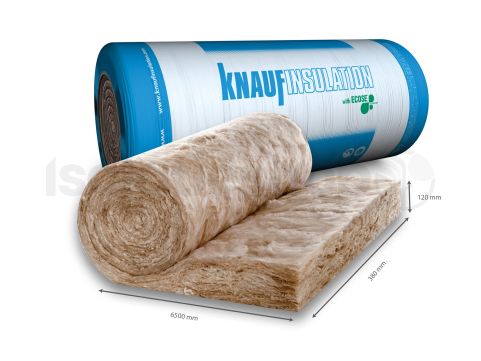 Glaswol Naturoll 037 6500x380x120mm Rd:3,20 (=2,47 m²)