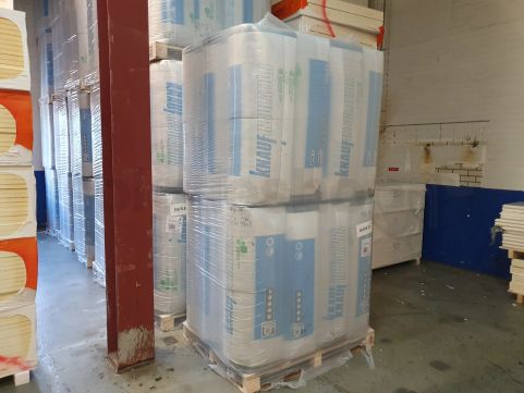 Glaswol Outlet Knauf Naturoll 032 2700x1200x120mm Rd: 3,4 (=3,24m²)