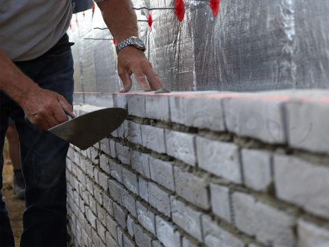 Glaswol Ursa Walltec 32 Reflex 1350x600x131mm Rd:4,05 5pl/pak (=4,05 m²)