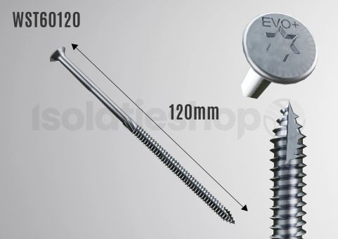 Houtschroeven 6.0x120mm Torx (100 stuks)