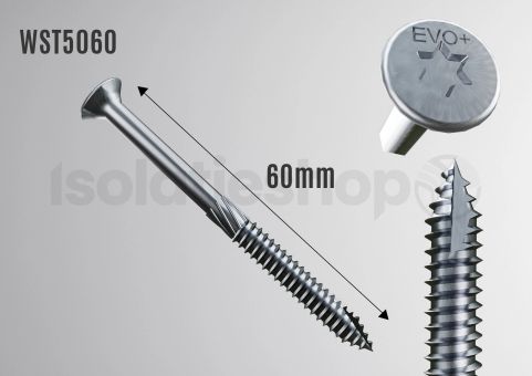 Houtschroeven 6.0x60mm Torx (150 stuks)