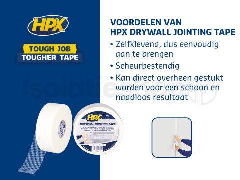 HPX gaasband 50mm x 90m
