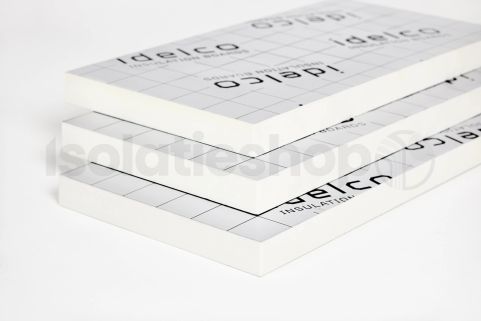 Idelco PIR 2-zijdig Aluminium 1200x600x120mm Rd:5.45 4pl/pak (=2,88 m²)