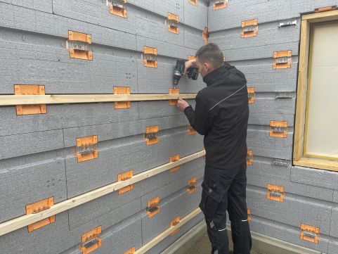 IsoBouw Slimfort gevelisolatie 4.7 1200x600x171mm 2pl/pak Rd:5.09 (=1,44 m²)