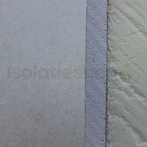 Isolatieshop sample PIR + Gips