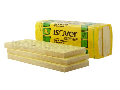 ISOVER Comfortpanel glaswol 140mm isolatieplaat 1500x600x140 Rd:4.10 3pl/pak (=2,70m²)