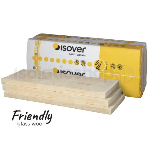 ISOVER Comfortpanel glaswol 120mm isolatieplaat 1500x600x120 Rd:3.50 4pl/pak (=3,60m²)