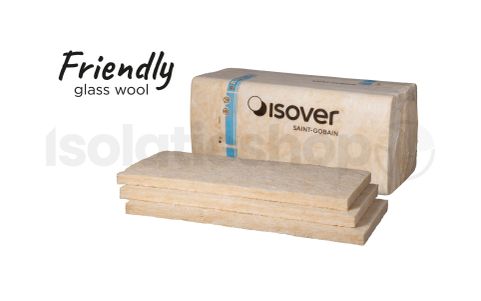 ISOVER Sonepanel glaswol 100mm isolatieplaat 1350x600x100 Rd:2.70 6pl/pak (=4,86m²)