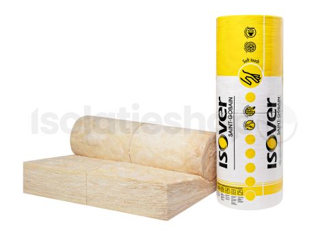 ISOVER Systemroll 1000 glaswol 245mm glaswoldeken 2000x580x245 Rd:7.65 (=1,16m²)