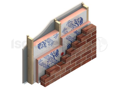 Kooltherm / Resol K12 D HSB Plaat 1200x600x70mm Rd:3.30 6pl/pak (=4,32 m2)