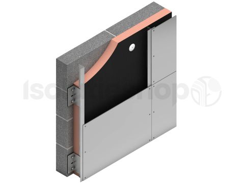 Kooltherm / Resol K21 Vliesgevelplaat 1200x600x100mm Rd:4.75 5pl/pak (=3,60 m2)