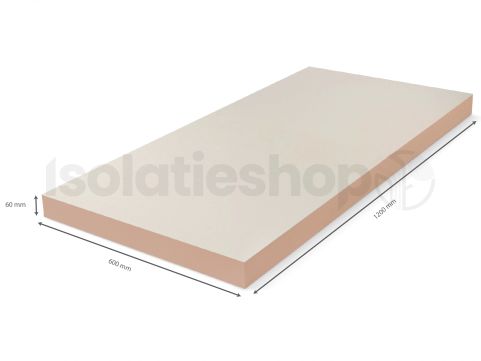 Kooltherm / Resol K3 vloerplaat 1200x600x60mm Rd:2.85 8pl/pak (=5,76 m²)