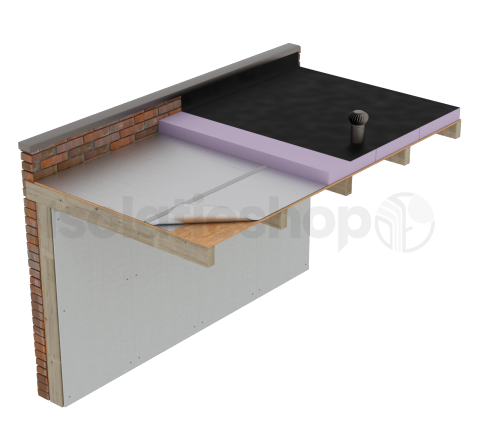 Miofol 125 AV dampdichte folie 1.5x50m1 (= 75m²)