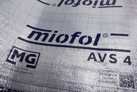 Miofol AVS 4 dampdichte folie 1.5x25m1 (= 37,5m²)