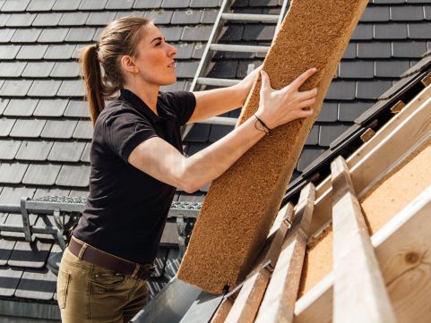 Naturheld Flex houtvezelplaat 1220x575x180mm Rd:5.00 3pl/pak (=2,10 m2)